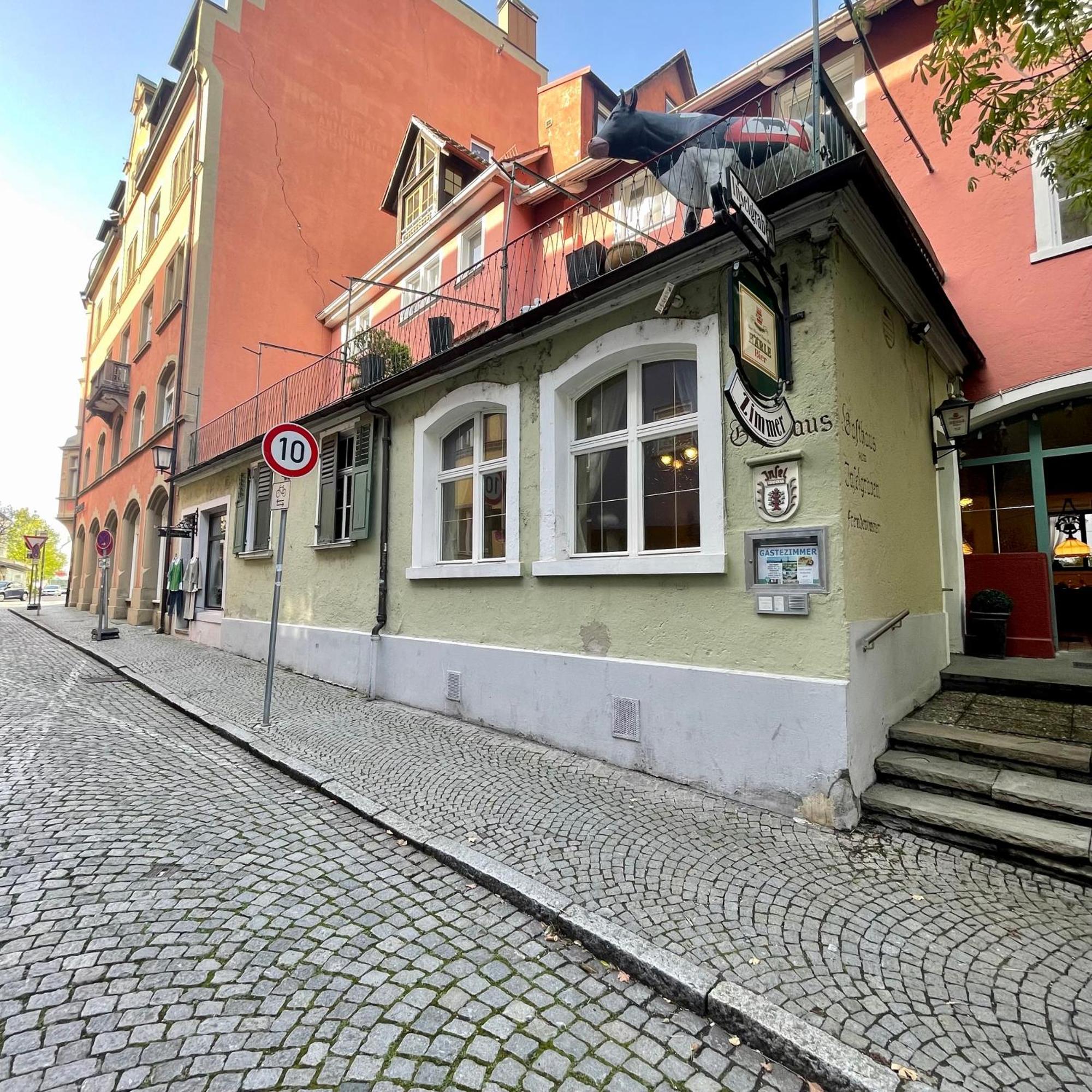 Hotel Gasthof Inselgraben Garni لينداو المظهر الخارجي الصورة