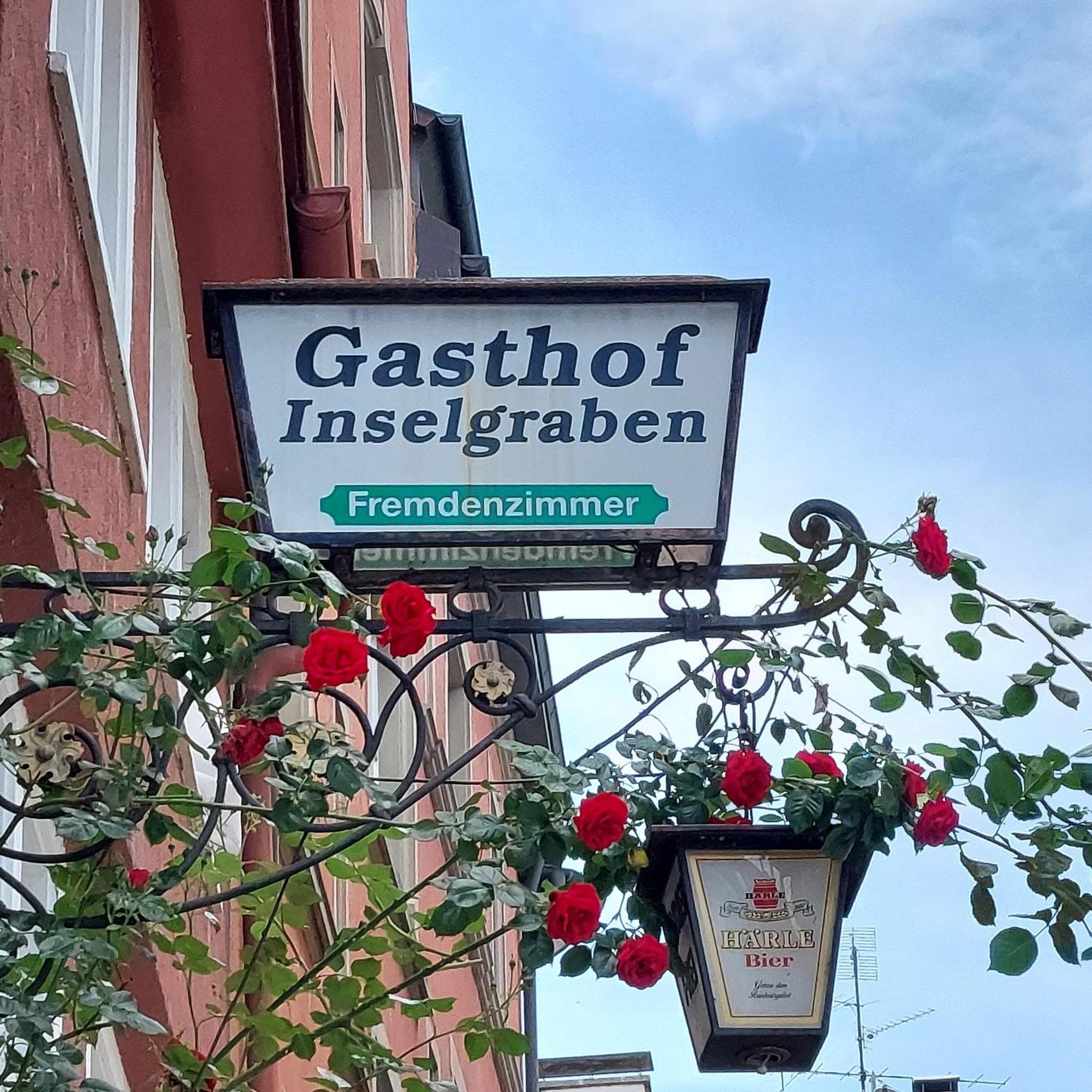 Hotel Gasthof Inselgraben Garni لينداو المظهر الخارجي الصورة